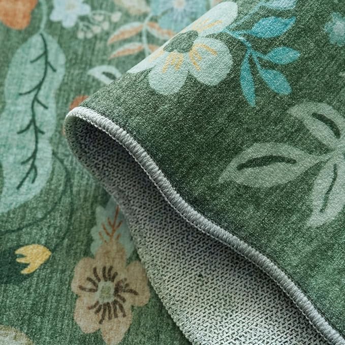 Washable 2x8 Hallway Runner Rug: Water-Resistant Kitchen Rug Soft Bedroom - Image 3