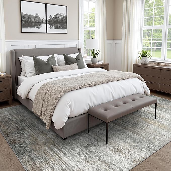 BEIMO Area Rugs 5x7 for Living Room Bedroom, Modern Abstract Machine Washable - Image 4