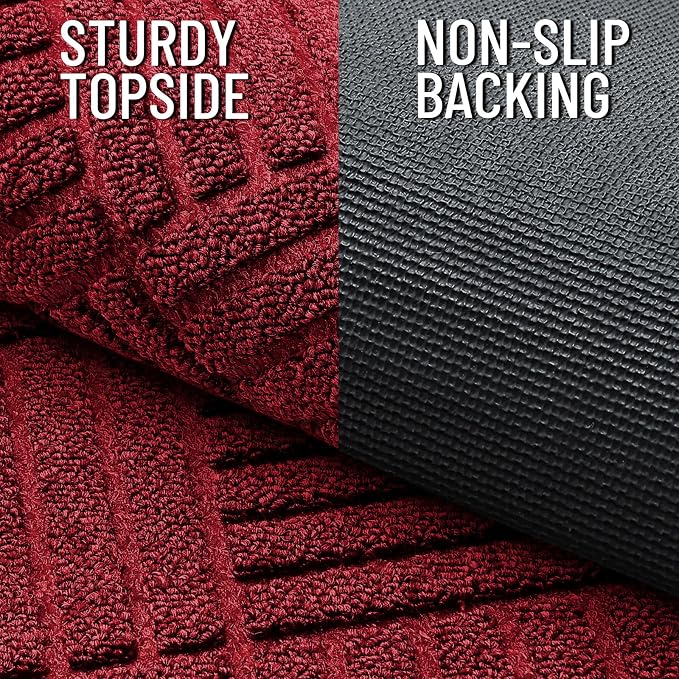 OLANLY Front Door Mat Outside Entrance 47x32, Waterproof Heavy-Duty Doormat | - Image 4