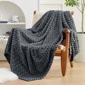 EXQ Home Gentle Soft Fleece Throw Blanket – Cozy Lightweight 3D Imitation by EXQHomeTexitleCoLtd