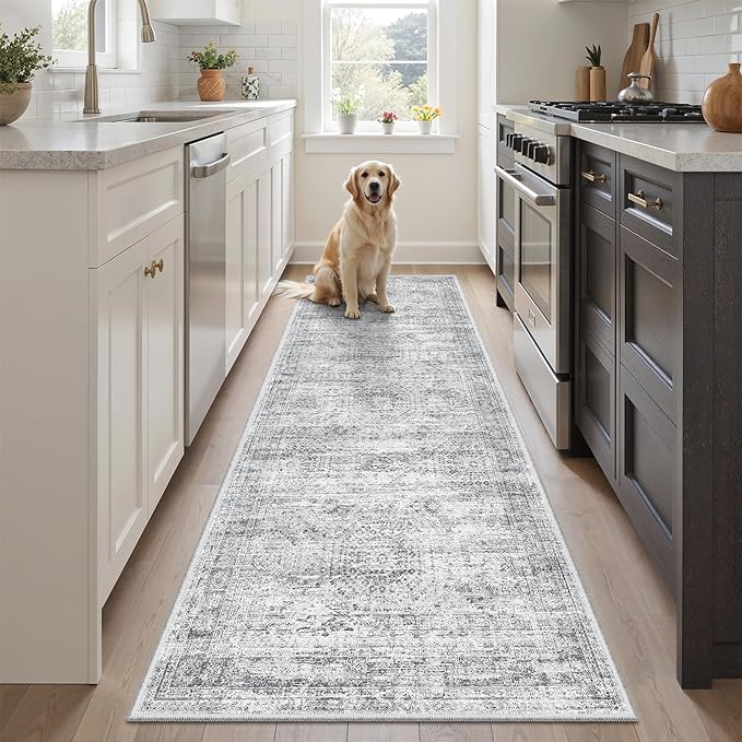Runner Rug 2x5 Washable Non-Slip Kitchen Runner Rugs - Image 2