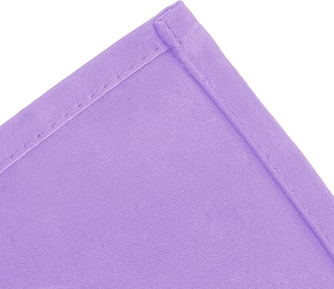 Lavender Blackout Curtains 42 x 63 Inch Length/Set of 2 Curtain Panels/Thermal - Image 8