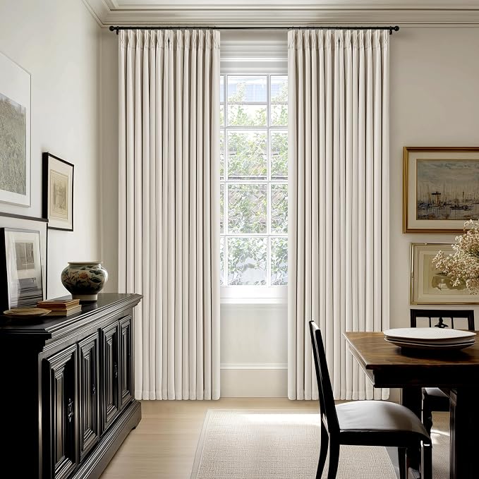 102 Inch Pinch Pleated Blackout Curtains - Image 8