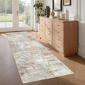 2x6 Runner Rug Non Slip, Washable Hallway Runner Rug, Nursery Room, Soft Runner by Restydon