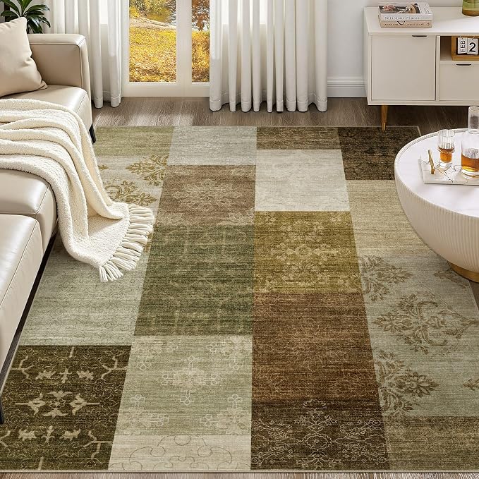 UERMEI 8x10 Area Rug for Living Room - Image 5