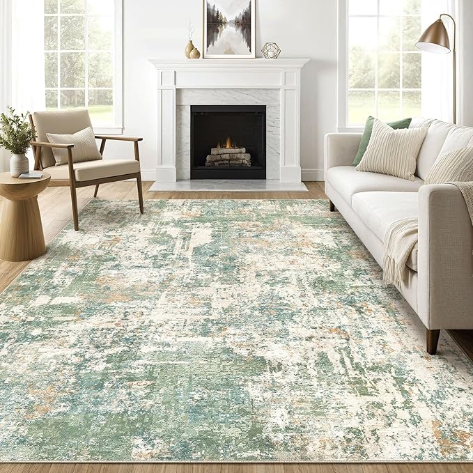 LOONGRUG 7x10 Area Rug Washable Large Neutral Modern Living Room Rugs | by LOONGRUG