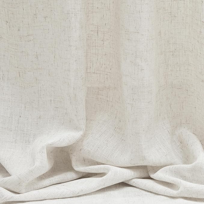 MYSKY HOME Farmhouse Kitchen Curtains 54 inches Long, Boho Curtain Panels - Image 8