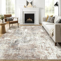 LOONGRUG 8x12 Area Rug Washable Large Neutral Modern Living Room Rugs | by LOONGRUG