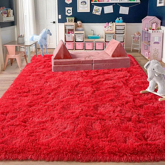 Rugs for Living Room 5x7, Soft Shaggy Modern Shag Area Rug for Bedroom - Image 7