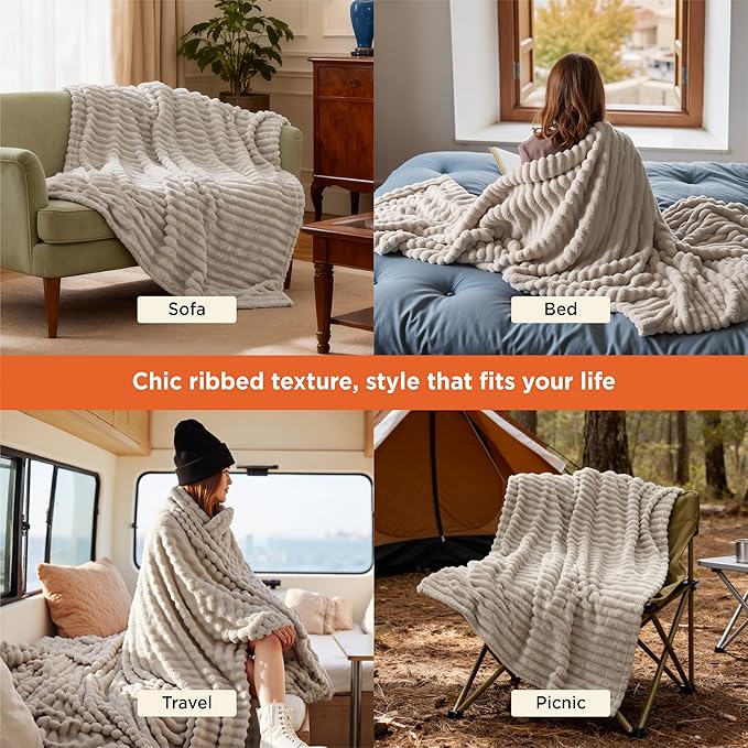 Bedsure GentleSoft Twin Blanket - Image 4