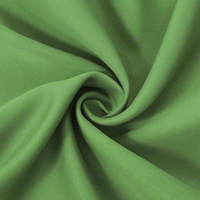 LEMOMO Light Green Thermal Blackout Curtains/38 x 63 Inch/Set of 2 Panels Room - Image 5