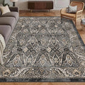 Washable Area Rug 3' x 5 ' Vintage Traditional Persian Mat by Unknown