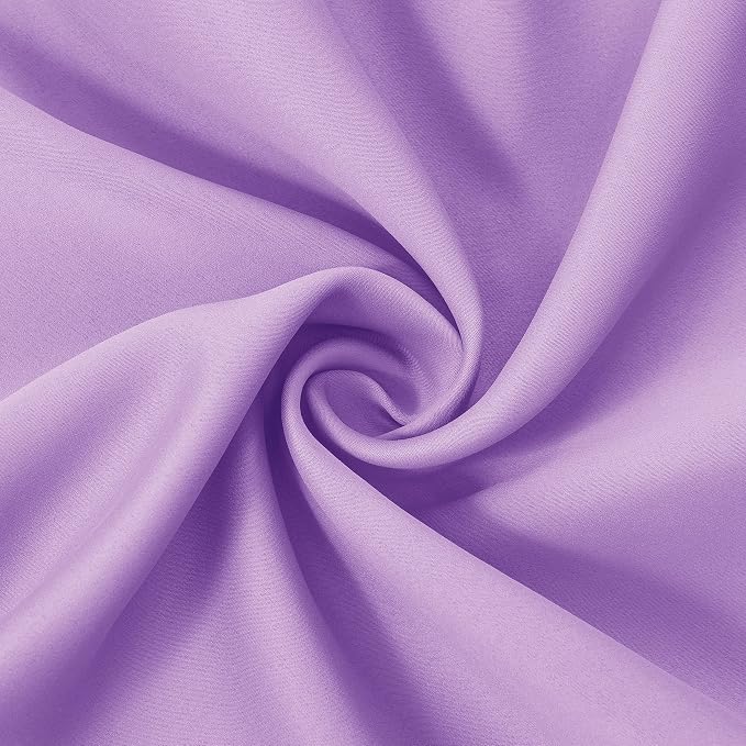 Blackout Curtains 66 x 95 inch/Lavender Curtains Set of 2 Panels/Thermal - Image 5