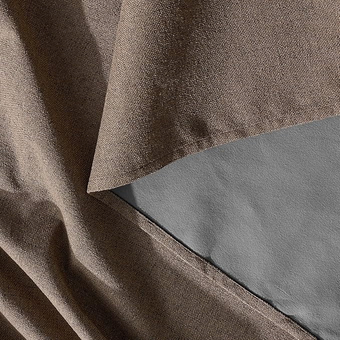 RYB HOME 100% Blackout Curtains 102 Inch Long, Thermal Insulated Window Curtains - Image 7